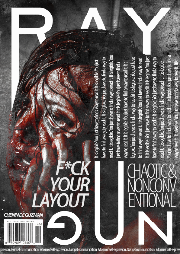 Ray Gun Magazine Cover